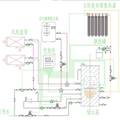 家用太阳能热泵热水器热水空调系统